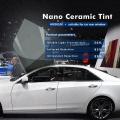 HIR50100 Espesor 2Mil VLT50% UVR99% Gris claro resistente al calor Nano Cerámica ventana solar del coche