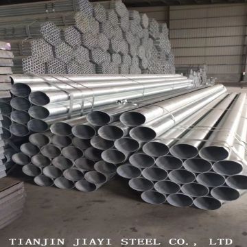 Q355B Hot Dip Galvanized Round Tube