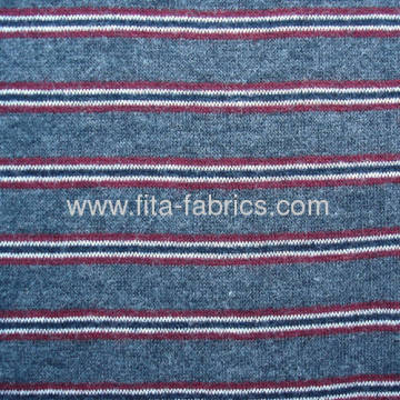 Yarn-dyed Interlocking Fabric Blended Of Wool/nylon/cotton 