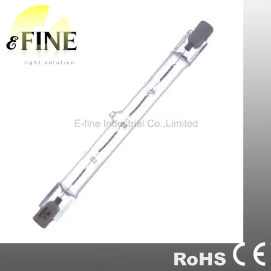 r7s linear halogen lamp 118mm 78mm CE ROHS