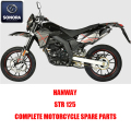 HANWAY STR 125 완전한 오토바이 예비 부품