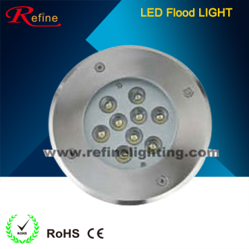 led Outdoor light 9*1W LED Underground Light 9pcs