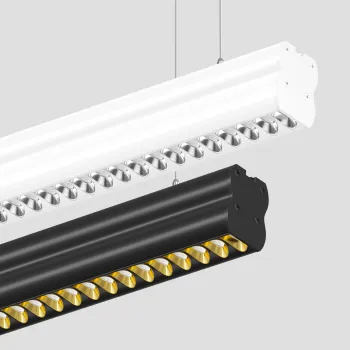 Commercial Ingot Optical Grille LED Linear Batten Light
