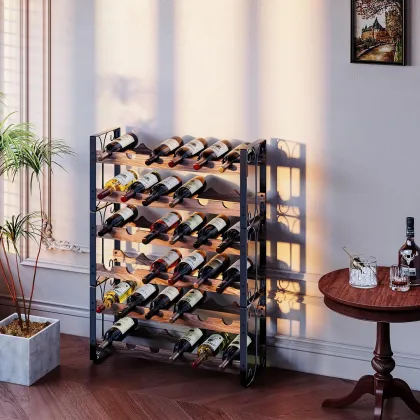HaiYang Stackable 36 Bottle Wine Rack