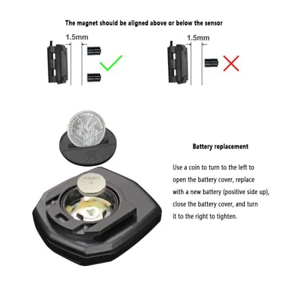 Waterproof Bicycle Computer with LCD Display for MTB - Odometer & Speedometer