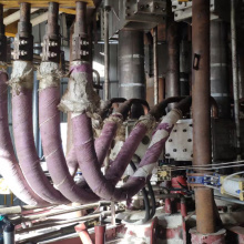 Sistema de proteção contra curto-circuito do forno elétrico Rockwool