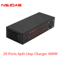 20 Port Type-C-laddare 4PD+16QC