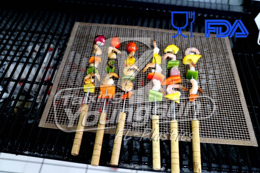 4mm*4mm Non-stick Barbecue Mesh