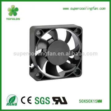 50x50x15mm 5V 12V 24V DC Axial Fan, Two ball bearing 50mm exhaust dc fan