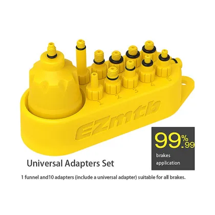 EZmtb Bicycle Hydraulic Brake Disc Brake Oil Bleed Kit for SHIMANO, SRAM, TEKTRO, MAGURA Series MTB Road Bike Brake Repair Tool