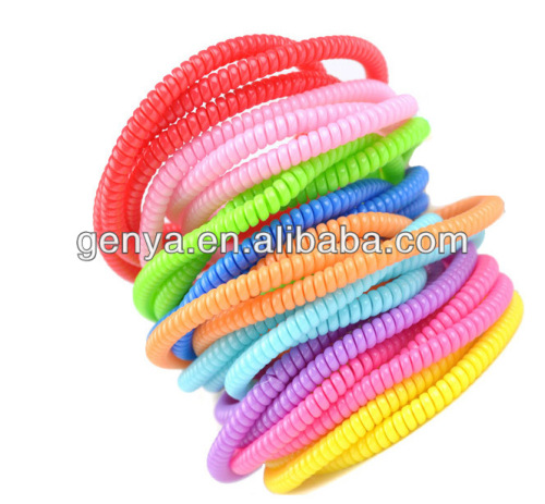 Fashion long telephone line hair bands