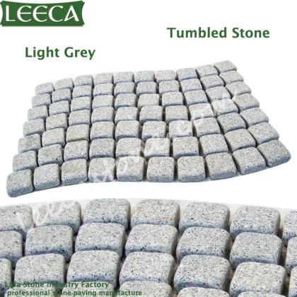Plaza wavy paving stone