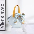 Wedding Gifts Handbags with Handle and Scarf Decoration