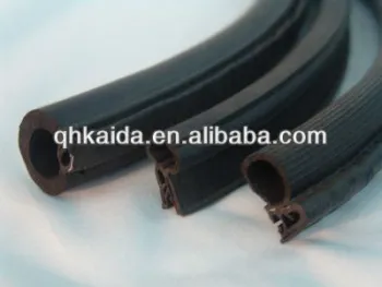 black NR NBR Silicon FKM Viton rubber seal car door rubber seals