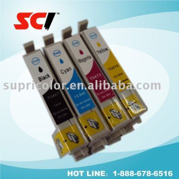 compatible Ink cartridge for T0461, T0472, T0473, T0474 for C63
