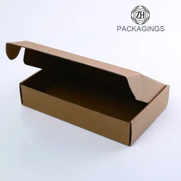 Brown kraft paper cardboard shipping box