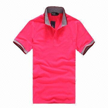 Polo T-shirt for Men, Various Colors and Styles are Available, OEM and Small Orders are Accepted
