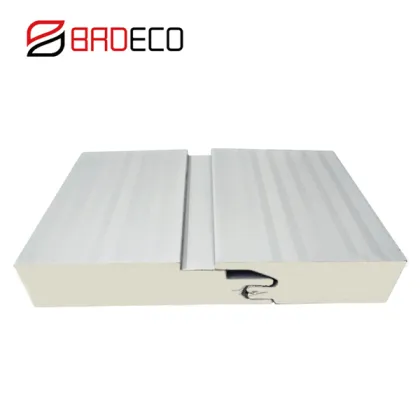 insulation soundproof modular pu sandwich wall panel system quick-installed pu sandwich panel