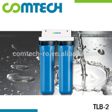 2 Stage 20 Inch Jumbo Big Blue Water Filtration System for Whole House