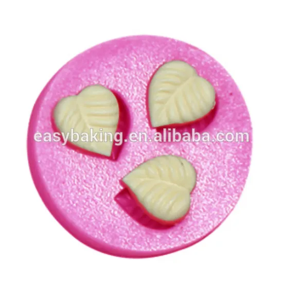 Hot Sales Cake Decorating Leaf Fondant Silicone Mold