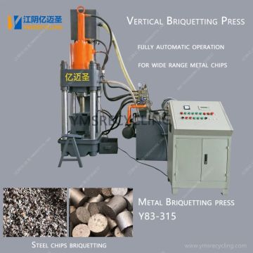 Metal Scrap Briquetting Machine for Steel Chips