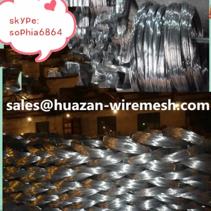 Electro galvanized iron wire/black iron wire/galvanized binding wire (An ping factory)
