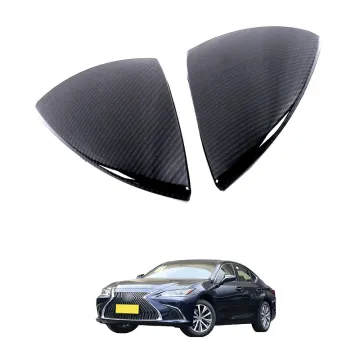 OEM Car ABS Carbon Fiber Chrome Rearview Mirror Cover for 2018 Lexus ES