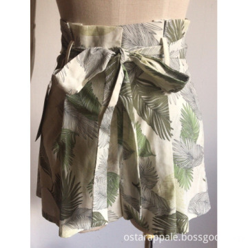 Women Shorts with Zip at Side