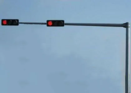 Street Traffic Signal Lighting Pole