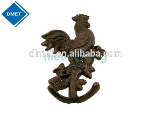 Cast iron animal hook