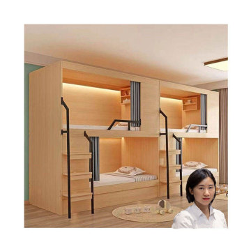 Bunk Bed Gaming Hotel: All-inclusive Capsule Apartments and Customized Modern Student Dormitories