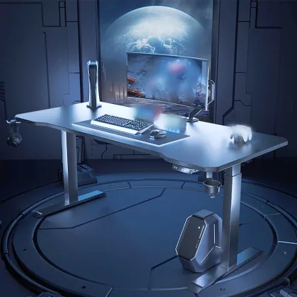 XD1 PRO Game Desk: Height Adjustable 1.6m Large Size Ergonomic Esports Gaming Table