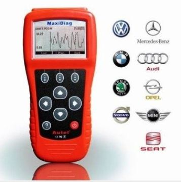 Autel Maxidiag Eu702  Car Diagnostic Code Scanner For Vw, Audi, Bmw, Mercedes, Volvo, Opel