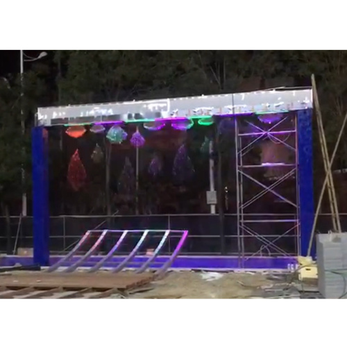 Outdoor decorative Make Digital Water Curtain