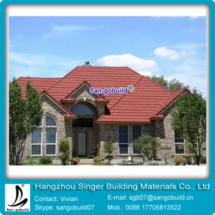 sun stone coated metal roofing tiles products