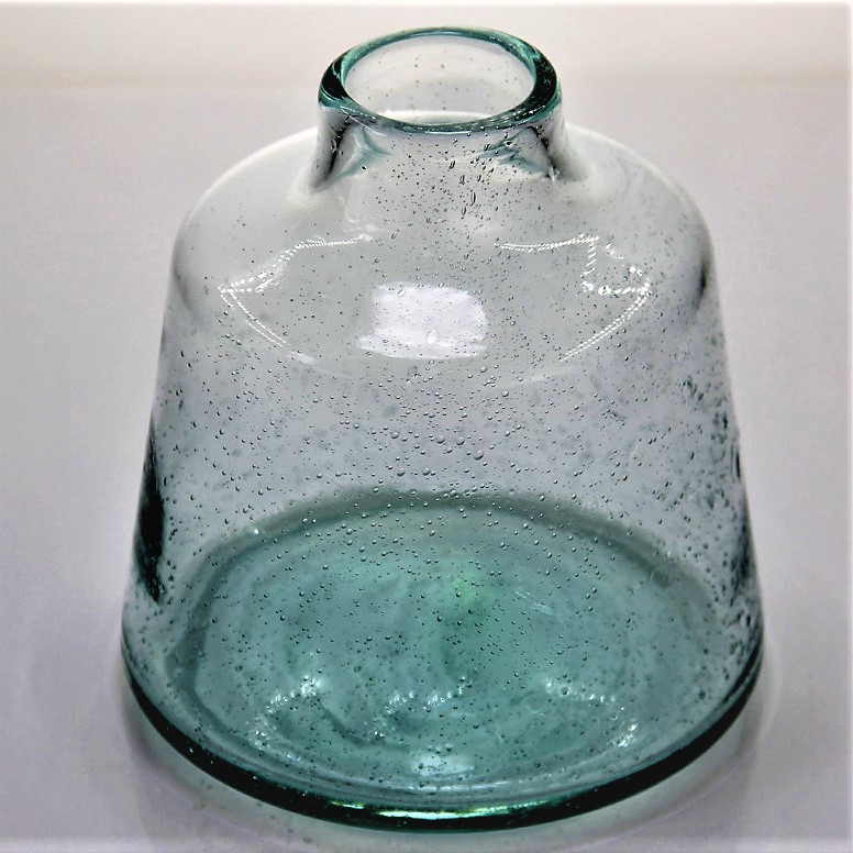 Green Recycled Glass Vases