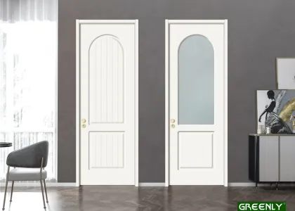 White Modern Bedroom Wood Door Interior Doors