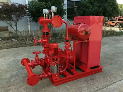 Electric Motor Fire Pumps and Multistage Jockey Pump Systems