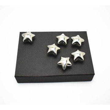 Star Shape Stainless Steel whiskey stone set