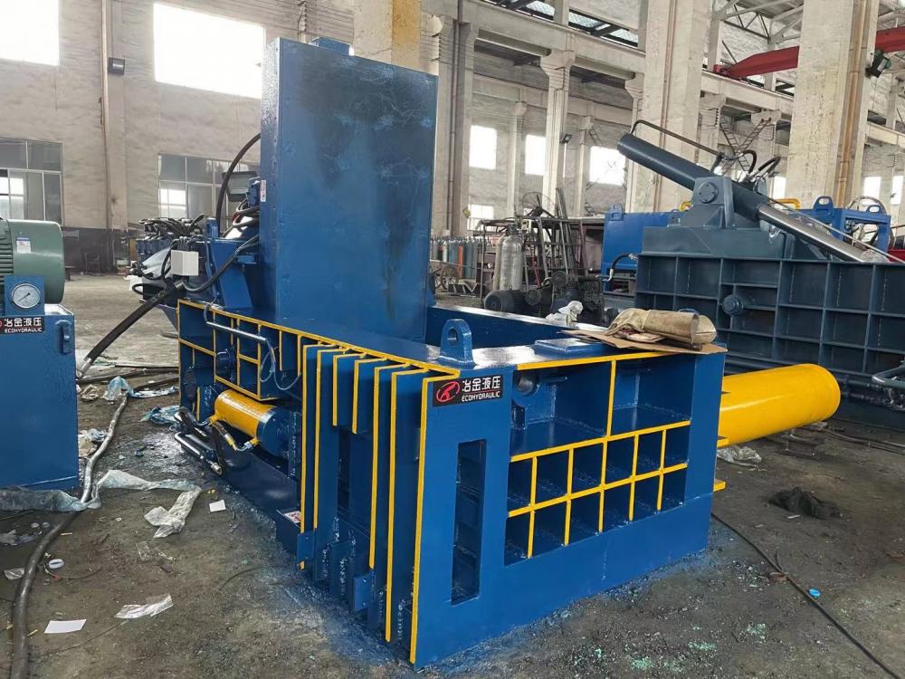 Hydraulic Aluminium Profile Scrap Steel Block Making Machine