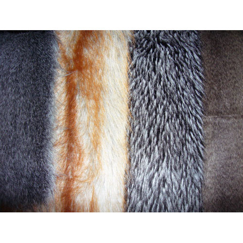 Vải dệt kim giả hàng đầu Faux Fur