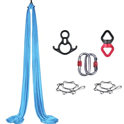 SENTU Professional Elastic Trapeze Flying Swing Hammock Set