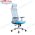 Swivel office chair with 6D armrest