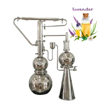 Plant Herbal Essential Oil Steam Distiller Machine Rose Essentials Oil Water Distillation Equipment