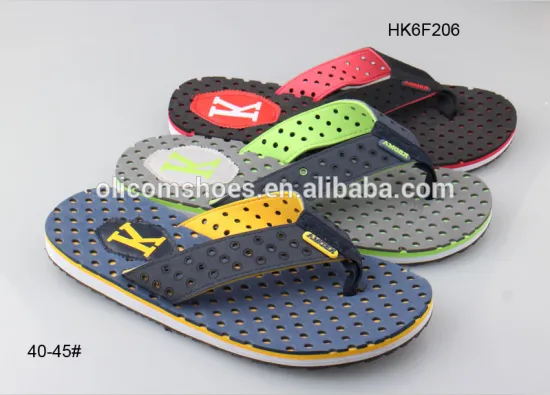 High Quality New Design China Eva Materials Man Slipper