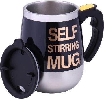 Grosir stainless steel sendiri mengaduk mug kopi 450ml