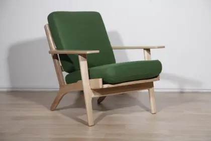 Hans Chair Sofa Solid Wood Frame Furniture
