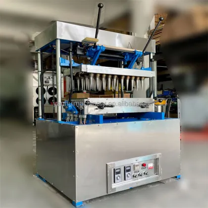 Cornetto Cone Maker: Automatic Waffle Ice Cream Cone Making Machine