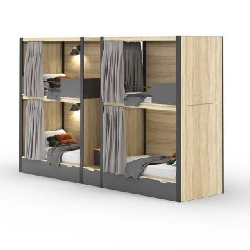 Soundproof Capsule Beds for Sleep Pods and Hotel Bunk Beds