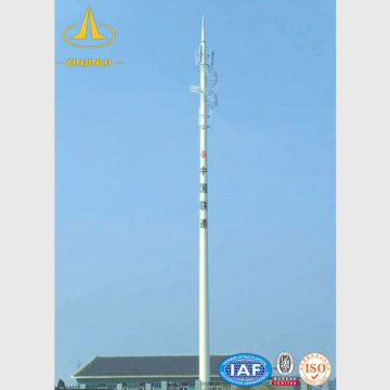 30m Hot Dip Tiang Menara Keluli Tergalvani